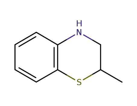 Molecular Structure of 58960-00-2 (2-methyl-3,4-dihydro-2H-1,4-benzothiazine)