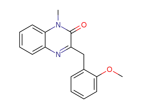 3-[(2-Methoxyphenyl)methyl]-1-methylquinoxalin-2(1H)-one
