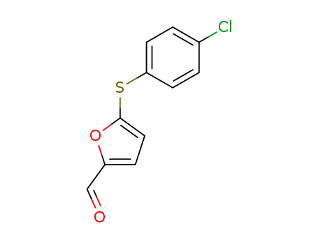 5-[(4-Chlorophenyl)sulfanyl]-2-furaldehyde 39689-04-8