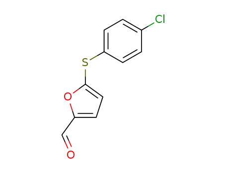 5-[(4-클로로페닐)설파닐]-2-푸랄데하이드