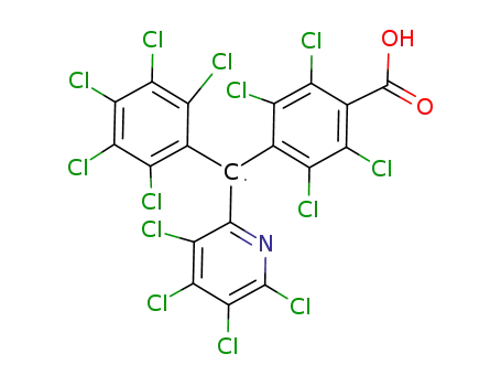(4-carboxytetrachlorophenyl)(pentachlorophenyl)(tetrachloro-2-pyridyl)methyl radical