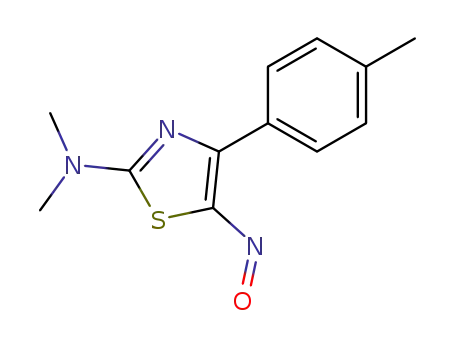 2-dimethylamino-5-nitroso-4-p-tolylthiazole