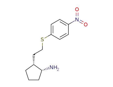 cis-2-(2'-aminocyclopentyl)ethyl p-nitrophenyl thioether