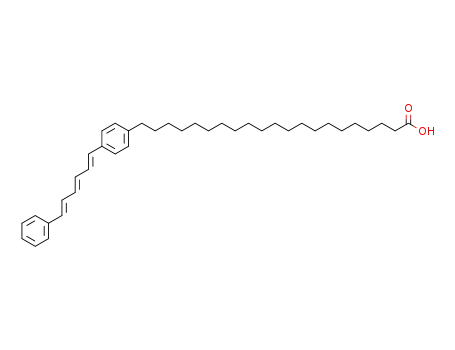 21-[4-((1E,3E,5E)-6-Phenyl-hexa-1,3,5-trienyl)-phenyl]-henicosanoic acid