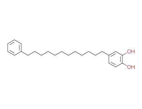 1,2-Benzenediol, 4-(12-phenyldodecyl)-