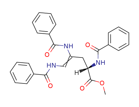 4-Pentenoic acid,2,4,5-tris(benzoylamino)-, methyl ester cas  6298-09-5