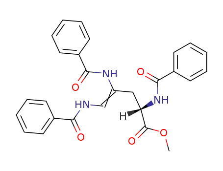 (S)-2,4,5-트리스(벤조일아미노)-4-펜텐산 메틸 에스테르