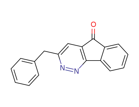 5H-Indeno[1,2-c]pyridazin-5-one, 3-(phenylmethyl)-