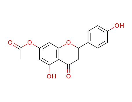Acetic 5-hydroxy-2-(4-hydroxy-phenyl)-4-oxo-chroman-7-yl ester