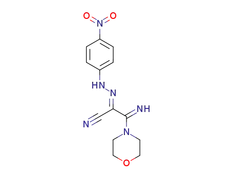2-(p-nitrophenylhydrazono)-2-cyan-N,N-(3-oxopentamethylen)-acetamidin