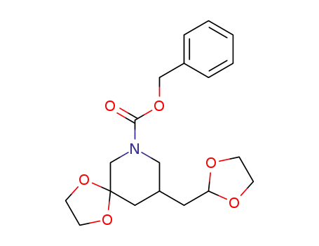 benzyl 9-(2-ethylenedioxyethyl)-1,4-dioxa-7-azaspiro<4.5>decane-7-carboxylate