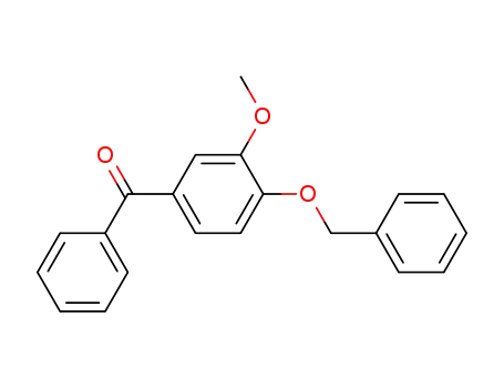 Methanone, [3-methoxy-4-(phenylmethoxy)phenyl]phenyl-