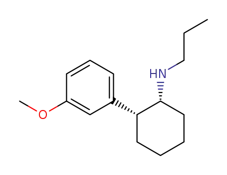 Molecular Structure of 149250-84-0 (cis-(1R,2R)-2-(3-methoxyphenyl)-N-propylcyclohexylamine)