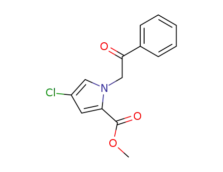 4-Chloro-1-(2-oxo-2-phenyl-ethyl)-1H-pyrrole-2-carboxylic acid methyl ester