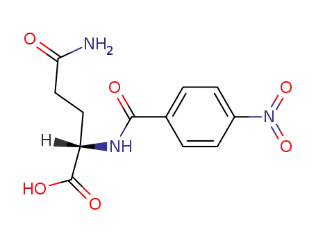 <i>N</i><sup>2</sup>-(4-nitro-benzoyl)-L-glutamine