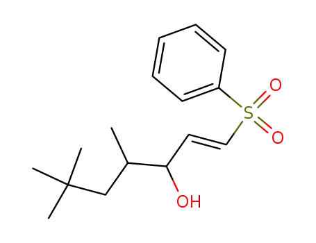 (E)-1-(phenylsulfonyl)-4,6,6-trimethyl-1-hepten-3-ol