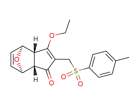 5-ethoxy-4-(p-tolylsulphonyl)methyl-exo-10-oxatricyclo<5.2.1.0<sup>2,6</sup>>deca-4,8-dien-3-one
