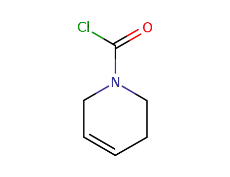 Molecular Structure of 40240-41-3 (1(2H)-Pyridinecarbonyl chloride, 3,6-dihydro- (9CI))