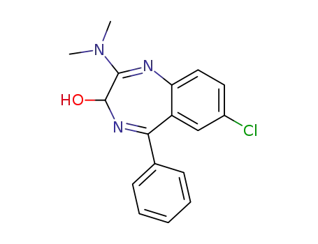 7-chloro-2-(dimethylamino)-5-phenyl-3H-1,4-benzodiazepin-3-ol