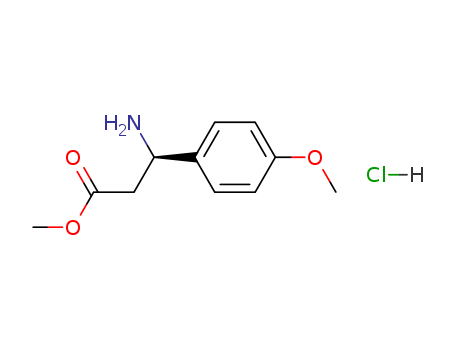 (R)-Methyl 3-amino-3-(4-methoxyphenyl)-propanoate hydrochloride