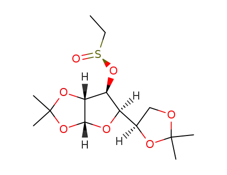 1,2:5,6-Di-O-isopropylidene-α-D-glucofuranosyl (+)-(R)-ethanesulfinate