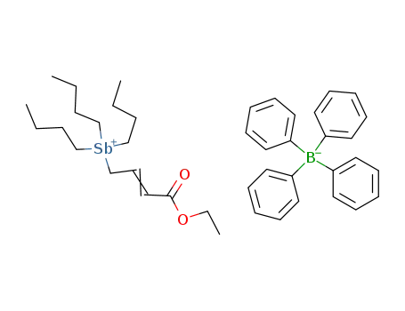 C<sub>24</sub>H<sub>20</sub>B<sup>(1-)</sup>*C<sub>18</sub>H<sub>36</sub>O<sub>2</sub>Sb<sup>(1+)</sup>