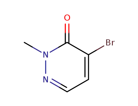 Molecular Structure of 81816-98-0 (3(2H)-Pyridazinone, 4-bromo-2-methyl-)