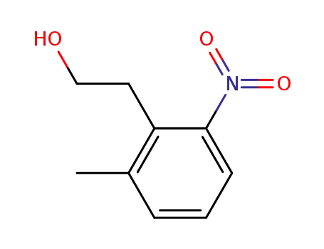 Molecular Structure of 91413-89-7 (2-(2-Methyl-6-nitro-phenyl)-ethanol)
