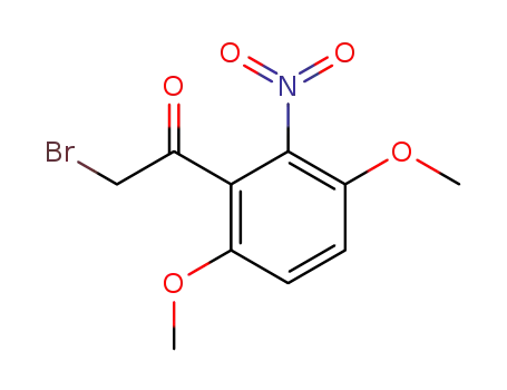 2-bromo-1-(3,6-dimethoxy-2-nitrophenyl)ethan-1-one