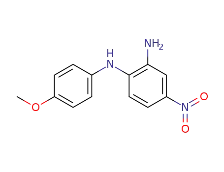 Molecular Structure of 71491-43-5 (amino-2 nitro-4 methoxy-4' diphenylamine)