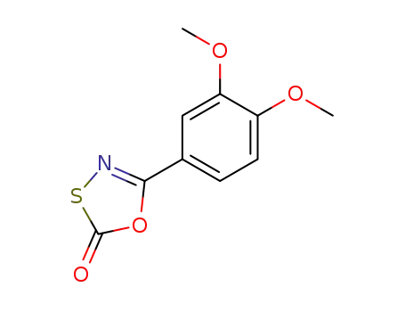 1,3,4-Oxathiazol-2-one, 5-(3,4-dimethoxyphenyl)-