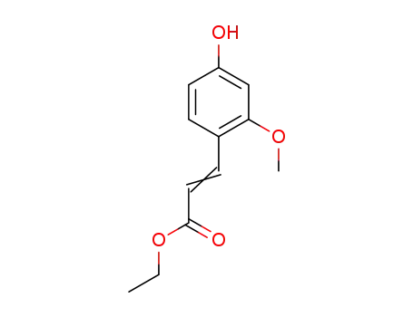 2-Propenoic acid, 3-(4-hydroxy-2-Methoxyphenyl)-, ethyl ester