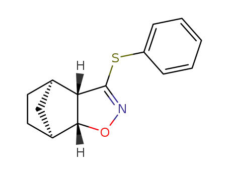 (3aα,4β,7β,7aα)-3a,4,5,6,7,7a-hexahydro-4,7-methano-3-(phenylthio)-1,2-benzisoxazole