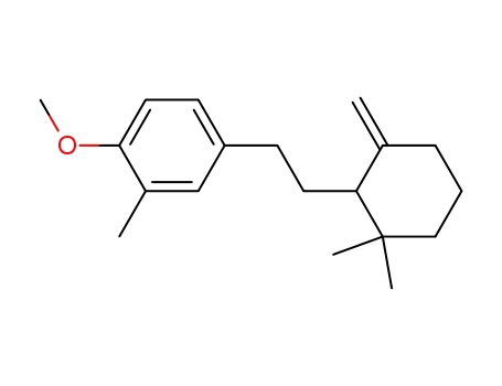 2-(4-methoxy-3-methylphenetyl)-3,3-dimethyl-1-methylenecyclohexane