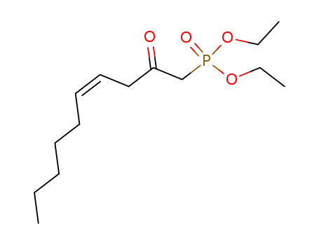 ((Z)-2-Oxo-dec-4-enyl)-phosphonic acid diethyl ester