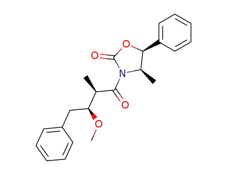 (2'R,3'S,4R,5S)-3-(3'-methoxy-2'-methyl-4'-phenylbutanoyl)-4-methyl-5-phenyloxazolidin-2-one