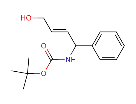((E)-4-Hydroxy-1-phenyl-but-2-enyl)-carbamic acid tert-butyl ester