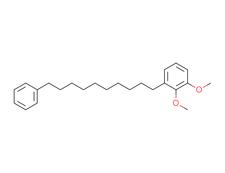 3-(10'-phenyldecyl)veratrole