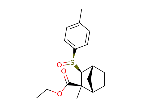 (1S,2S,3S,4R)-2-Methyl-3-((R)-toluene-4-sulfinyl)-bicyclo[2.2.1]heptane-2-carboxylic acid ethyl ester