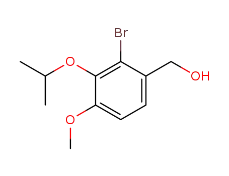 Benzenemethanol, 2-bromo-4-methoxy-3-(1-methylethoxy)-