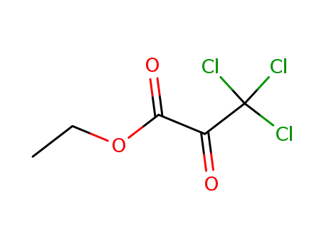 Molecular Structure of 89283-61-4 (Propanoic acid, 3,3,3-trichloro-2-oxo-, ethyl ester)