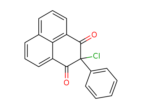1H-Phenalene-1,3(2H)-dione, 2-chloro-2-phenyl-