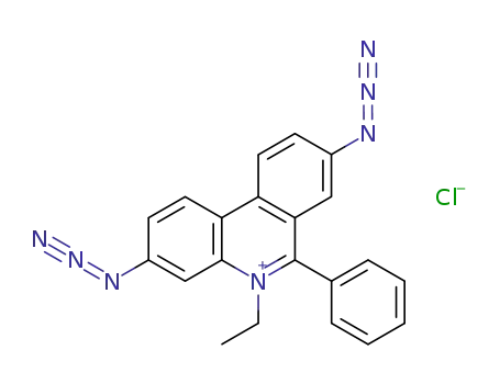 Molecular Structure of 65282-36-2 (ETHIDIUM DIAZIDE CHLORIDE)