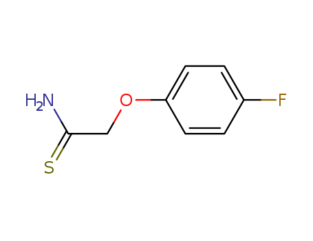 2-(4-fluorophenoxy)ethanethioamide
