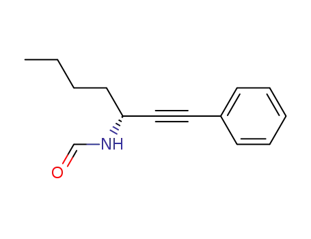 (+)-(R)-N-(1-Phenylhept-1-in-3-yl)formamid