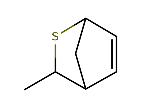 Molecular Structure of 116233-88-6 (2-Thiabicyclo[2.2.1]hept-5-ene, 3-methyl-)