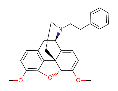 Molecular Structure of 144264-74-4 (N-demethyl-N-phenylethylthebaine)