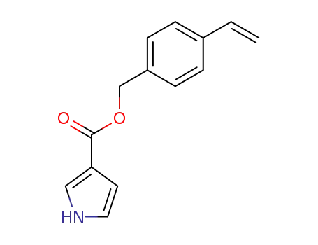 p-vinylbenzyl 1-H-pyrrole-3-carboxylate