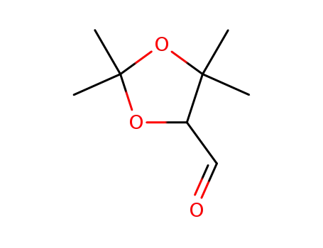 1,3-Dioxolane-4-carboxaldehyde, 2,2,5,5-tetramethyl-