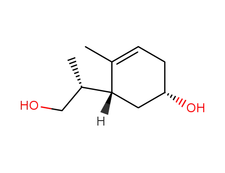 2(R)-<2-methyl-5(S)-hydroxy-2-cyclohexen-1(R)-yl>propan-1-ol